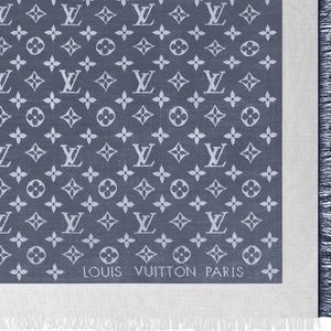 Louis Vuitton MONOGRAM DENIM SHAWL